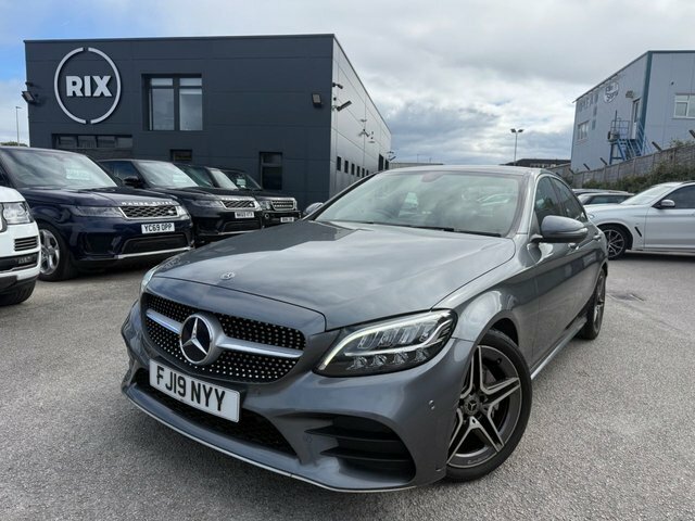 Mercedes-Benz C Class C220d Amg Line Saloon Grey
