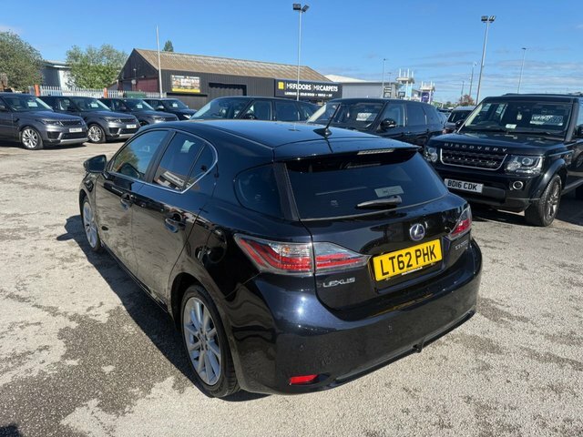 Lexus CT 200H Se-l Hatchback Black #5