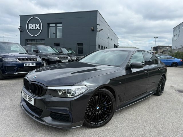 BMW 5 Series 525D M Sport Saloon CK68BWP Grey #2