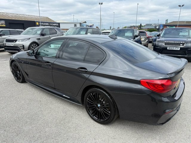 BMW 5 Series 525D M Sport Saloon CK68BWP Grey #5