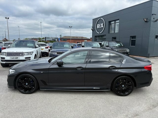 BMW 5 Series 525D M Sport Saloon CK68BWP Grey #3