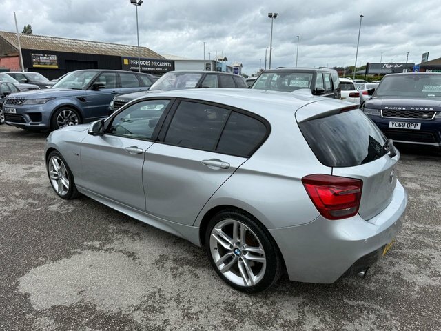 BMW 1 Series 116I M Sport Hatchback DC12HWW Silver #4