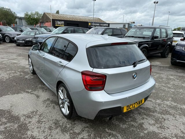 BMW 1 Series 116I M Sport Hatchback DC12HWW Silver #5