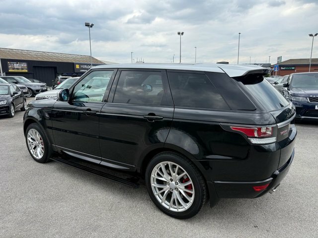 Land Rover Range Rover Sport Sd V6 Hse Dynamic YK64ZLX Black #4