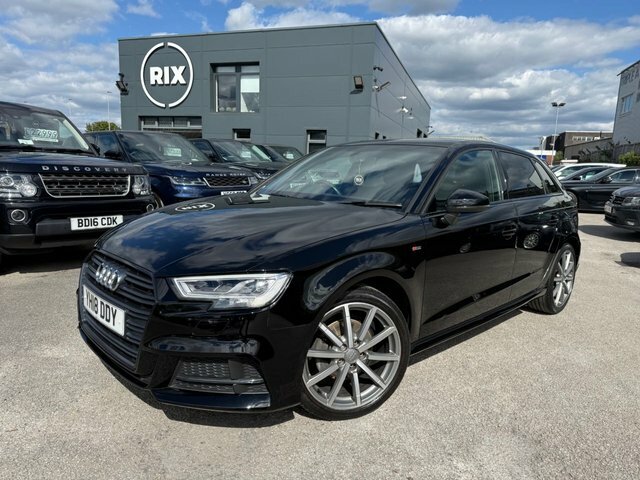 Audi A3 Tfsi Black Edition Sportback YH18DDY Black #2