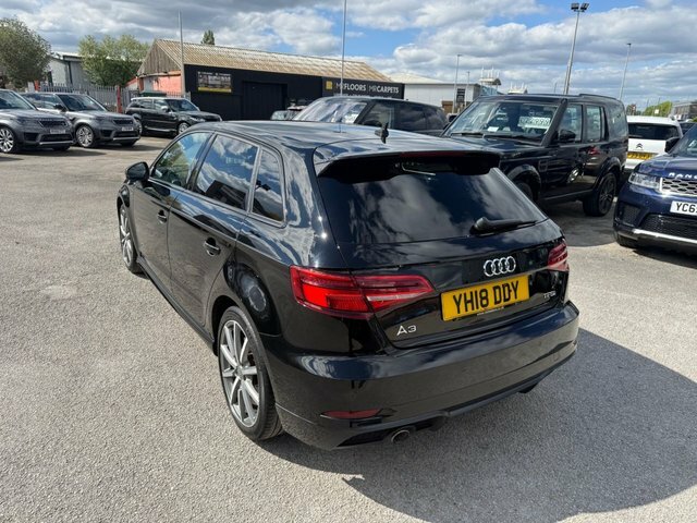 Audi A3 Tfsi Black Edition Sportback YH18DDY Black #5