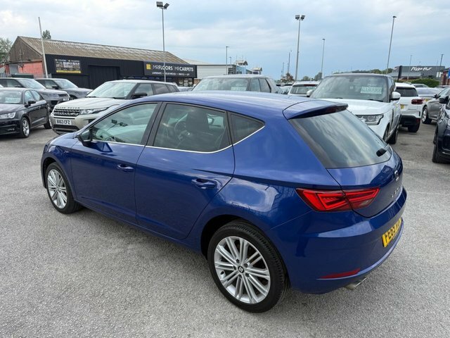 Seat Leon Tdi Xcellence Hatchback Blue #4