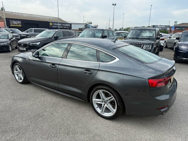 Audi A5 Tdi S Line Sportback OE17HUZ Grey #4