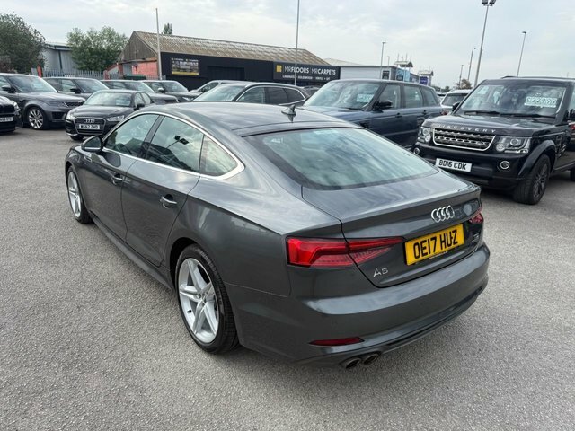 Audi A5 Tdi S Line Sportback OE17HUZ Grey #5