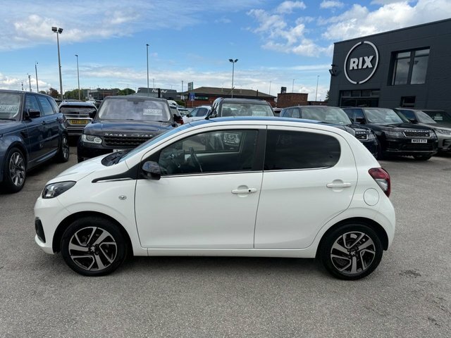 Peugeot 108 Allure Hatchback MK69JTZ White #3