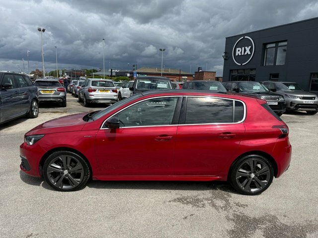 Peugeot 308 Bluehdi Gt Line Hatchback KJ68NXO Red #3