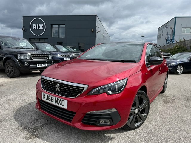 Peugeot 308 Bluehdi Gt Line Hatchback Red