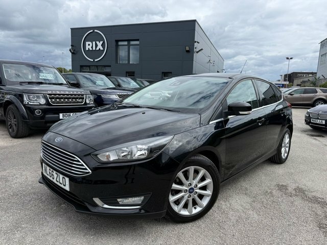 Ford Focus Tdci Titanium Hatchback NL66ZLO Black #2