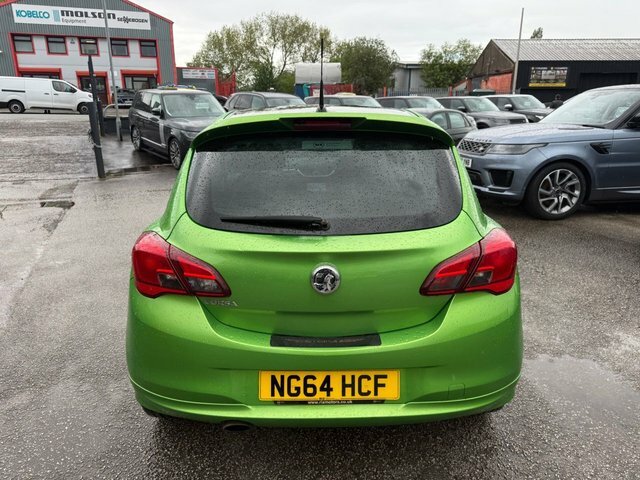 Vauxhall Corsa Limited Edition Hatchback NG64HCF Green #6