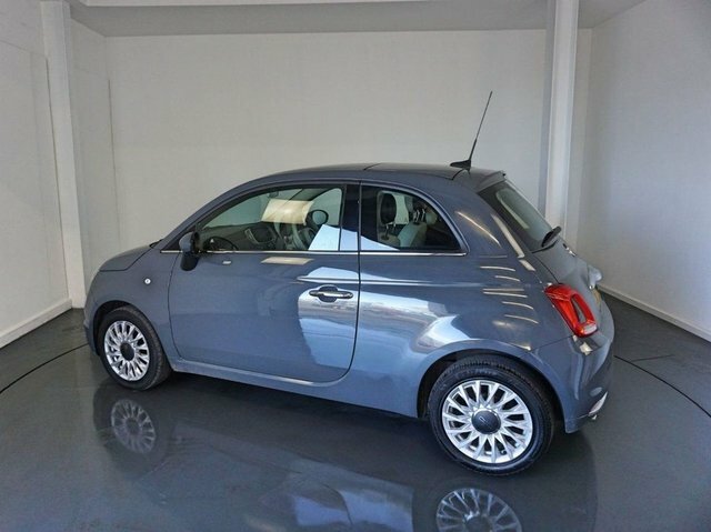 Fiat 500 Lounge Hatchback RJ67FWR Grey #5
