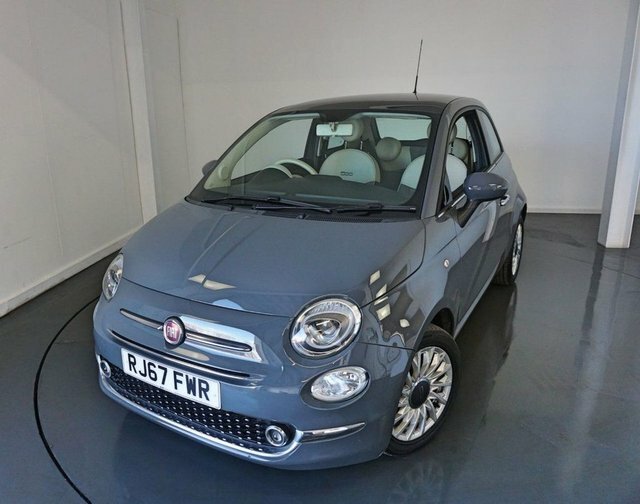 Fiat 500 Lounge Hatchback Grey