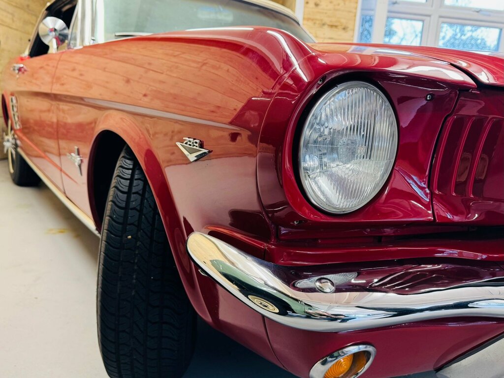 Ford Mustang Convertible NAB713D Red #3