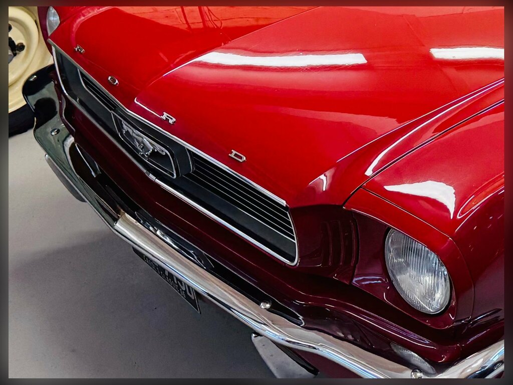 Ford Mustang Convertible NAB713D Red #2