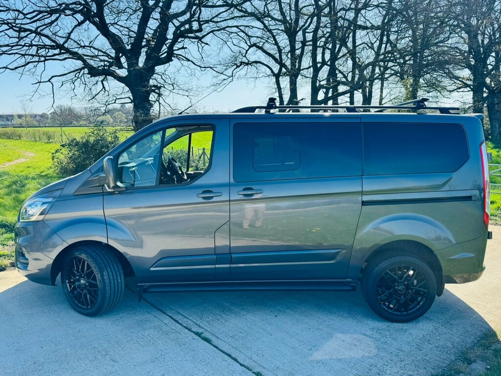 Ford Transit Custom 2.0 320 Ecoblue Limited Crew Van Double Cab Di HW70NWR Grey #4