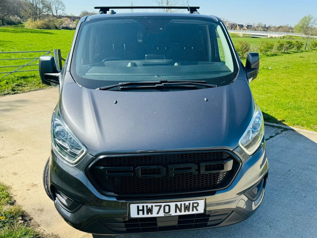 Ford Transit Custom 2.0 320 Ecoblue Limited Crew Van Double Cab Di HW70NWR Grey #3