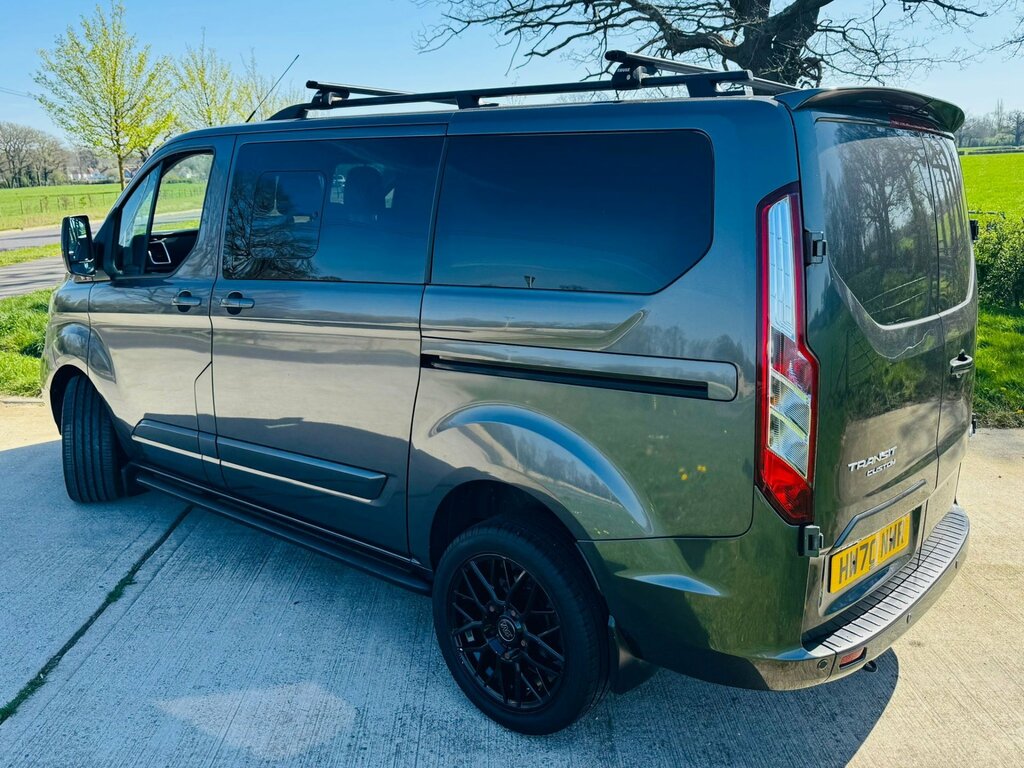 Ford Transit Custom 2.0 320 Ecoblue Limited Crew Van Double Cab Di HW70NWR Grey #2