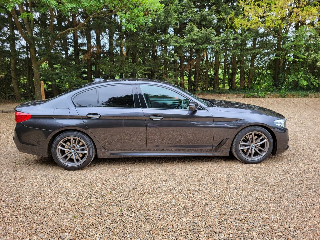 BMW 5 Series 520D M Sport YL67KWM Grey #6