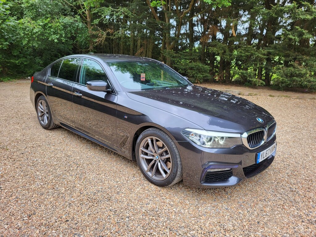 BMW 5 Series 520D M Sport YL67KWM Grey #4