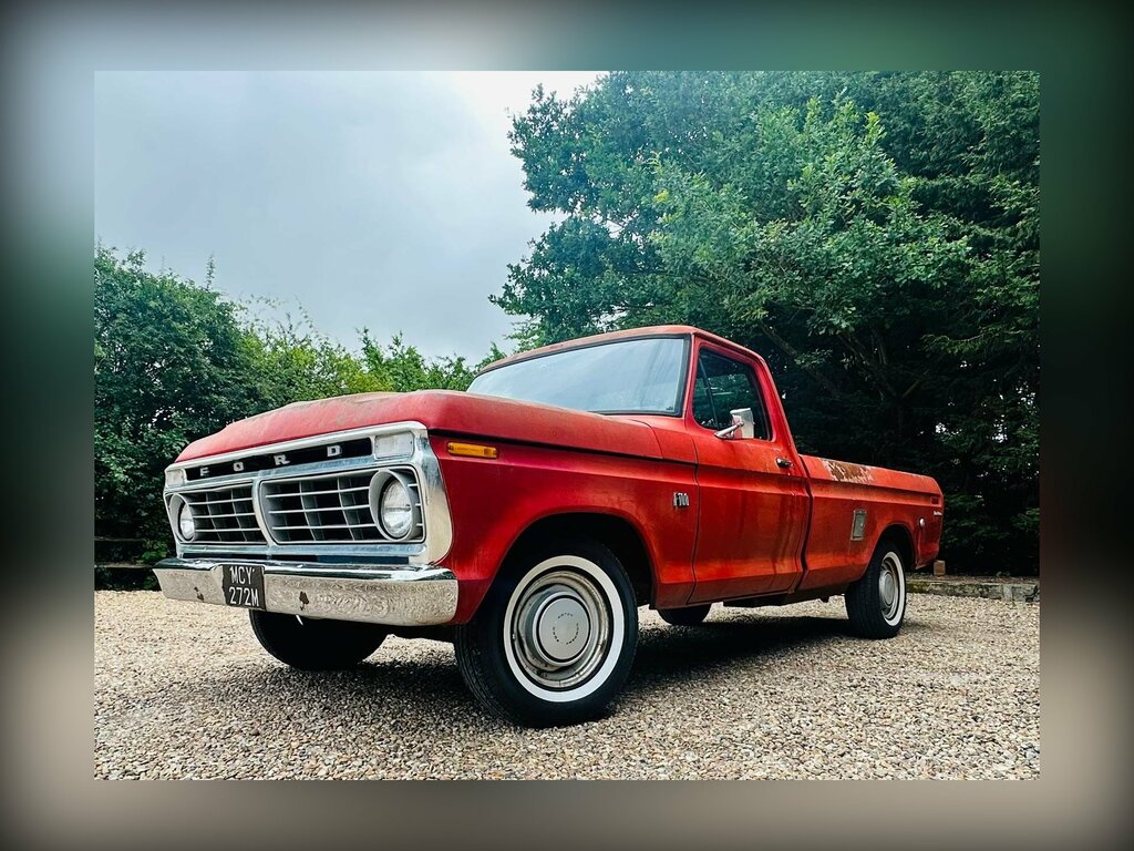Ford F-100 E Roller White #2