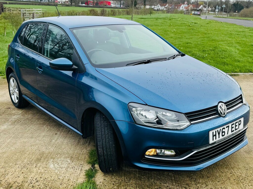 Volkswagen Polo 1.2 Tsi Match Edition Hatchback Dsg Eur HY67EEP Blue #4