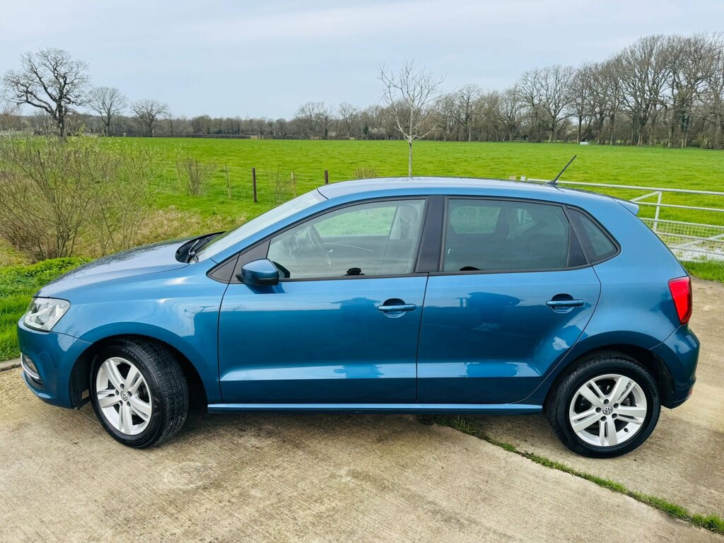 Volkswagen Polo 1.2 Tsi Match Edition Hatchback Dsg Eur HY67EEP Blue #3