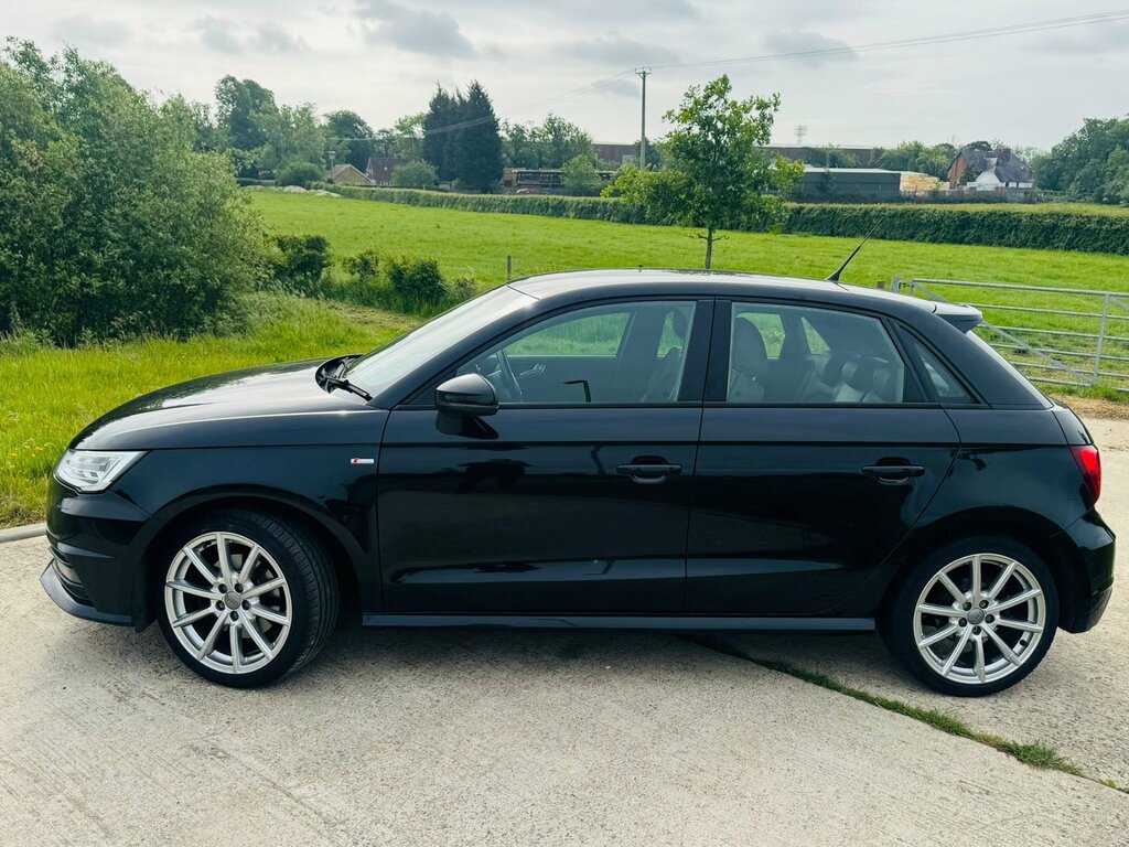Audi A1 1.4 Tfsi S Line Sportback S Tronic Euro LV17MBY Black #3