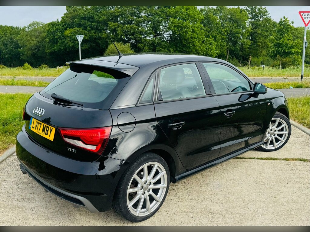 Audi A1 1.4 Tfsi S Line Sportback S Tronic Euro LV17MBY Black #5