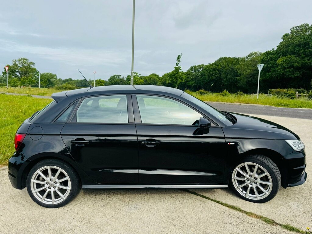 Audi A1 1.4 Tfsi S Line Sportback S Tronic Euro LV17MBY Black #6