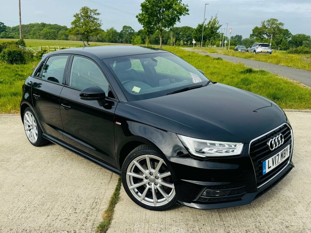 Audi A1 1.4 Tfsi S Line Sportback S Tronic Euro LV17MBY Black #4