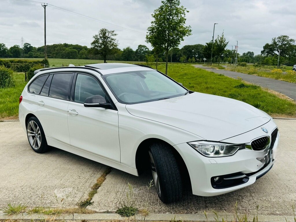 BMW 3 Series 2.0 320I Sport Touring Xdrive Eu White #4