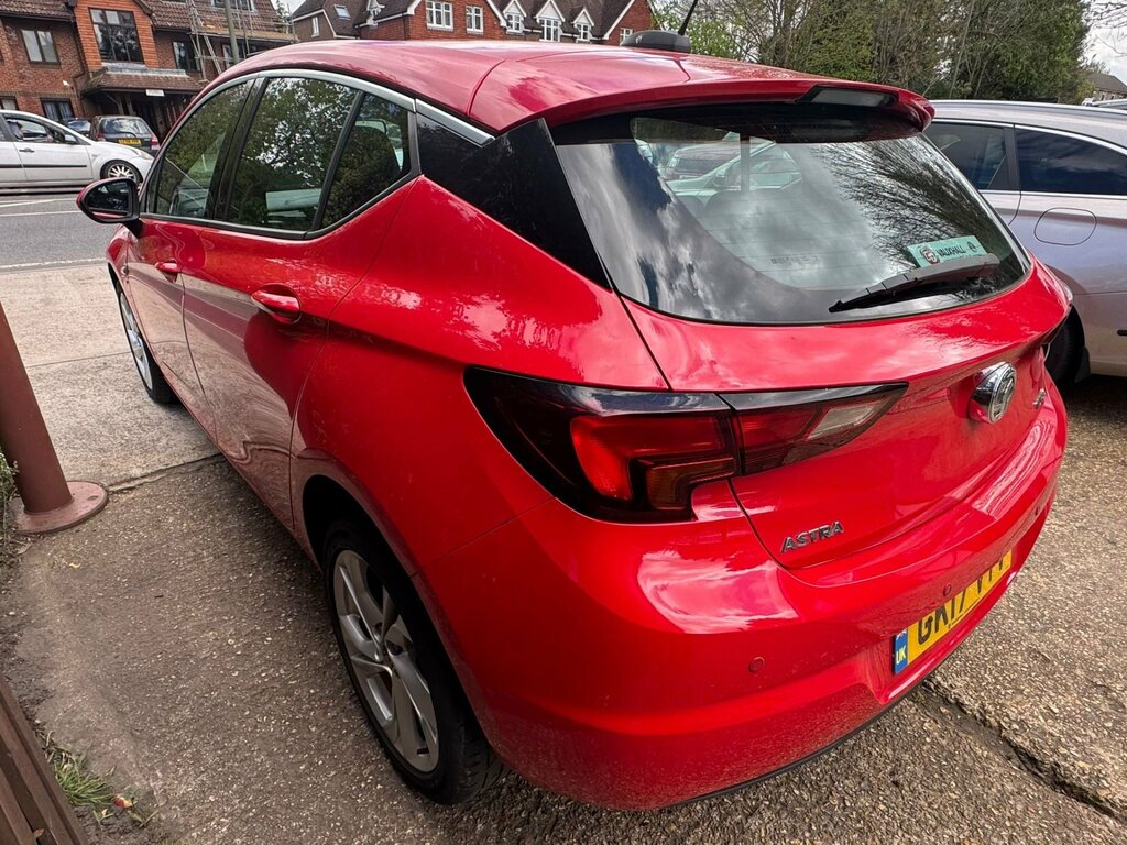 Vauxhall Astra 1.4I Turbo Sri Hatchback Euro 6 GK17VTV Red #2