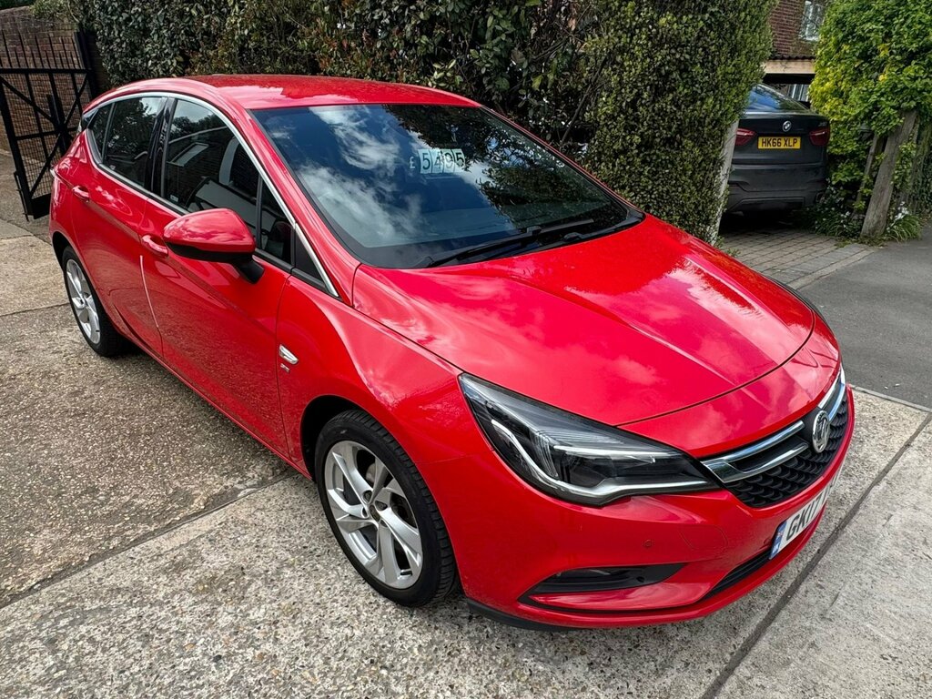 Vauxhall Astra 1.4I Turbo Sri Hatchback Euro 6 GK17VTV Red #4
