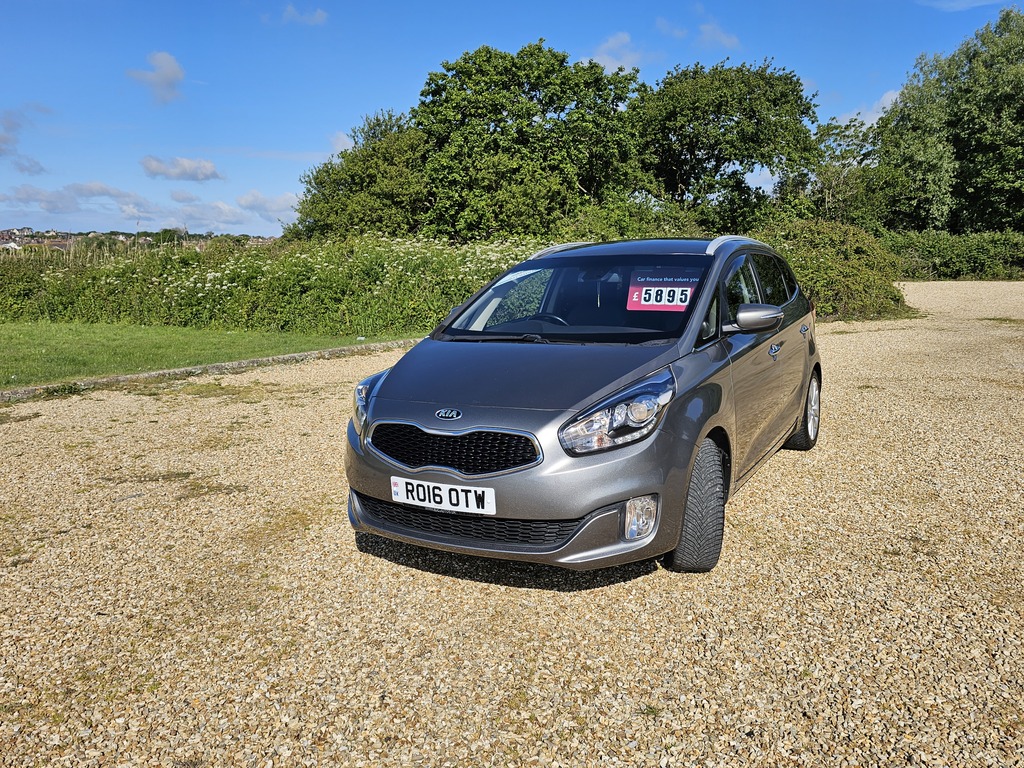 Kia Carens Crdi Ecodynamics Silver #2