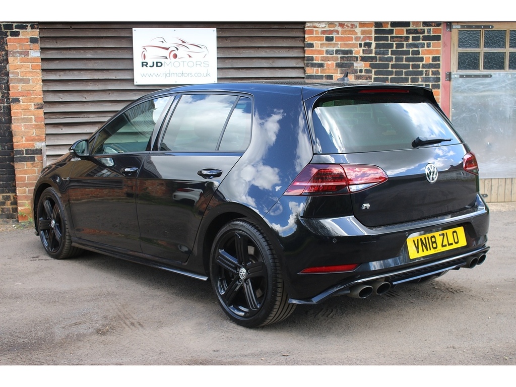 Volkswagen Golf Tsi R U338 Ulez VN18ZLO Black #5