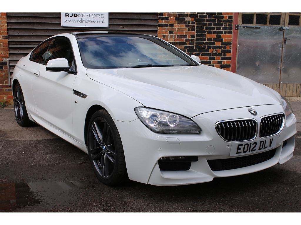 BMW 6 Series 640D M Sport U337 White