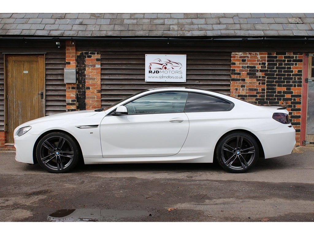 BMW 6 Series 640D M Sport U337 EO12DLV White #6