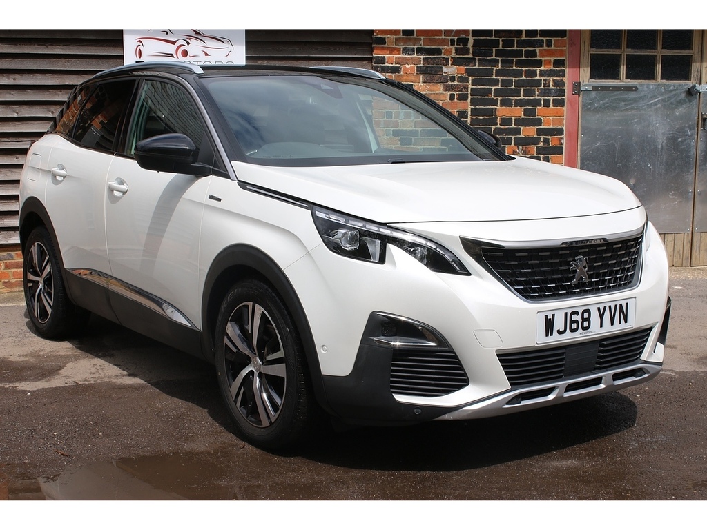 Peugeot 3008 Bluehdi Gt Line U341 Ulez White