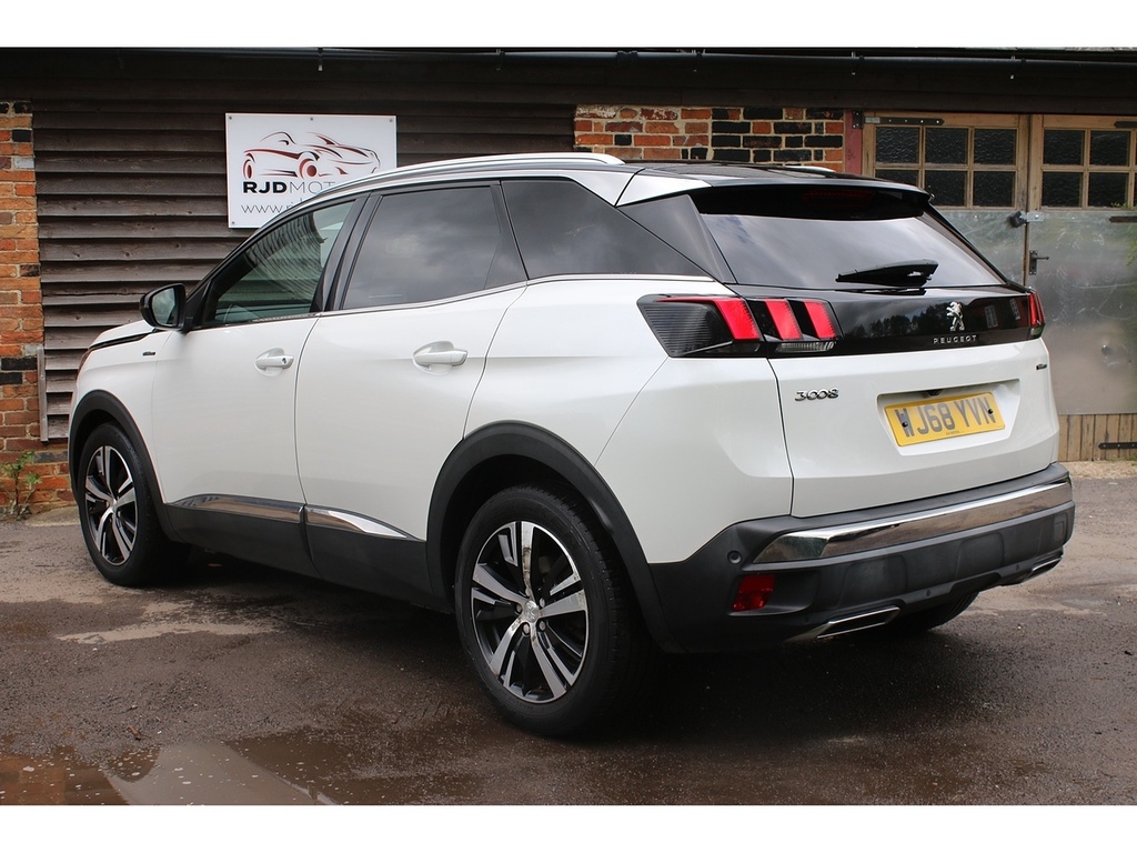 Peugeot 3008 Bluehdi Gt Line U341 Ulez WJ68YVN White #5