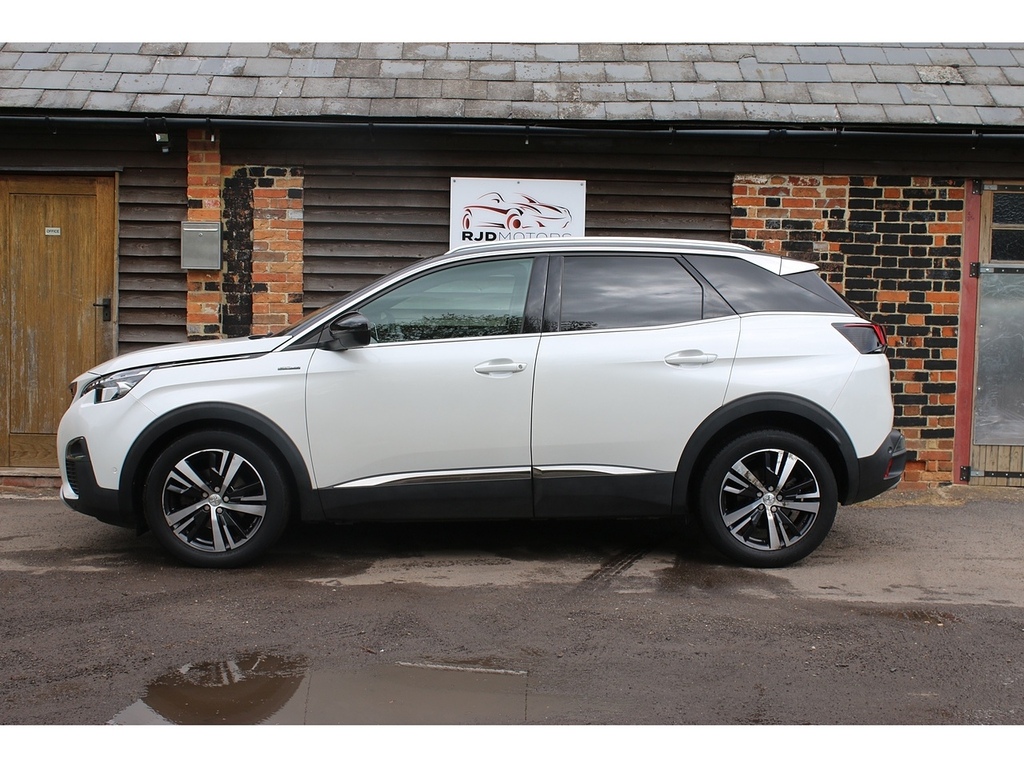 Peugeot 3008 Bluehdi Gt Line U341 Ulez WJ68YVN White #6