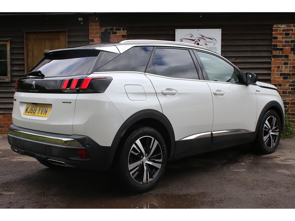 Peugeot 3008 Bluehdi Gt Line U341 Ulez WJ68YVN White #3