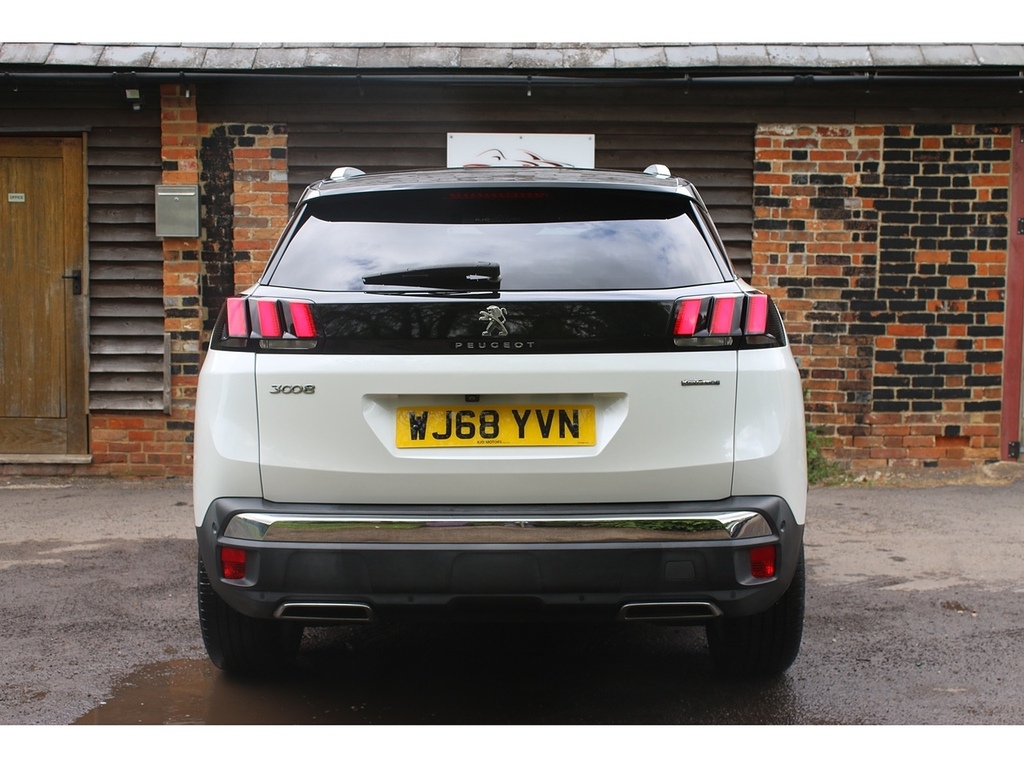 Peugeot 3008 Bluehdi Gt Line U341 Ulez WJ68YVN White #4