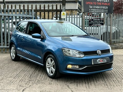 Volkswagen Polo Match Edition YE67RTZ Blue #3