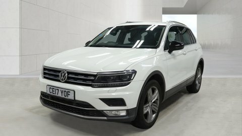 Volkswagen Tiguan Sel Tdi Bmt CE17YOF White #2