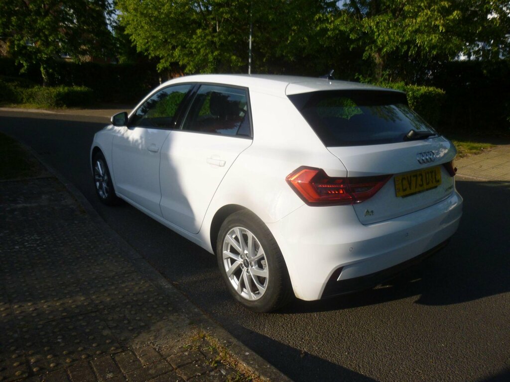 Audi A1 1.0 Tfsi 30 Sport Sportback S Tronic Euro 6 Ss CV73UTL White #4