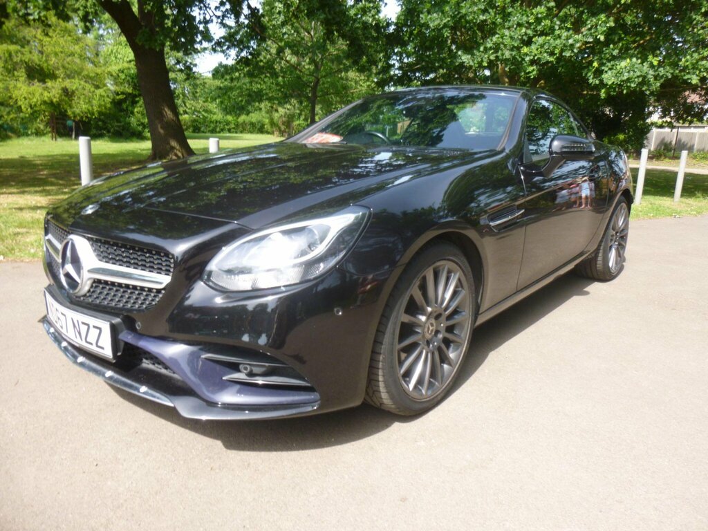 Mercedes-Benz SLC 1.6 Slc180 Amg Line G-tronic Euro 6 Ss Black